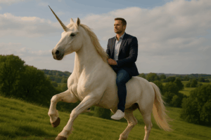Startup unicorn miljardibusines